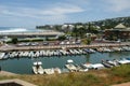 The touristic port of Saint Gilles on La Reunion island, France