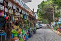 A touristic shop in Camlibel Village. Edremit, Balikesir, Turkey