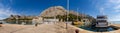 Panorama of Town Omis, Croatia, Adriatic Sea