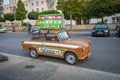 Touristic Trabi Car - Vintage East German Trabant Vehicle - Berlin, Germany