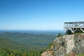 Touristic viewpoint on a mountain