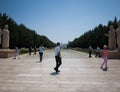 Tourists in Anitkabir, Ankara