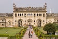 Tourists At The Bara Imambara Royalty Free Stock Photo