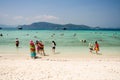 Tourists Beach phuket