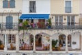 Restaurant Port Grimaud France Royalty Free Stock Photo