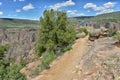 Tourists at Black Canyon of the Gunnison