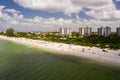 Tourists on Bonita Beach Florida USA