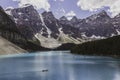 Moraine Lake - Valley of the Ten Peaks Royalty Free Stock Photo