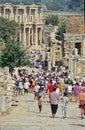 Tourists Celsius Library Royalty Free Stock Photo