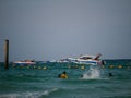 Tourists come visit Koh larn,Chonburi,Thailand