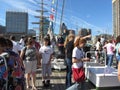 Tourists on the Cuauhtemoc