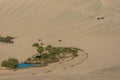Tourists dune buggies peruvian coast at Ica Peru Royalty Free Stock Photo