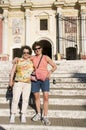 Tourists El Calvario Church Leon Nicaragua