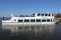 Tourists enjoying Boat Tour at Steinhude Meer