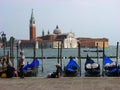 Tourists enjoying a perfect summer day at Venice