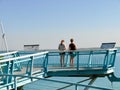 Tourists enjoying the view Drawin Harbor