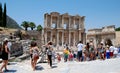 Tourists at Ephesus, Izmir, Turkey