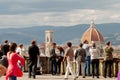 Tourists in Florence, Piazzale Michelangelo