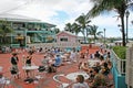 Tourists at freeport