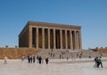 Tourists in front of Anitkabir, Ankara