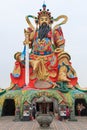 Tourists in front of the Polar God of Mystic Heaven Lotus Pond Taiwan Kaohsiung