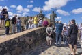 Tourists in Fuerteventura Canary islands Las palmas Spain