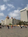 Tourists at the Gateway of India & Taj Mahal Hotel, Mumbai