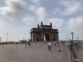 Tourists at the Gateway of India & Taj Mahal Hotel, Mumbai