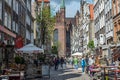 Tourists in Gdansk