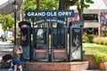 Tourists at The Grand Ole Opry House in Nashville, USA Royalty Free Stock Photo