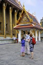 Tourists at grand Palace