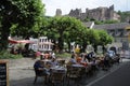 Tourists in Helidelberg Germany