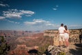 Tourists hiking at Grand Canyon