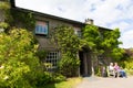 Tourists at Hill Top House Near Sawrey Lake District former village home to Beatrix Potter