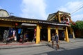 Tourists in Hoian ancient town Royalty Free Stock Photo