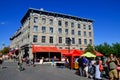 Tourists on Jacques Cartier place