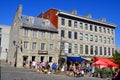 Tourists on Jacques Cartier place