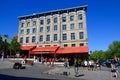 Tourists on Jacques Cartier place