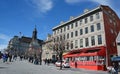 Tourists on Jacques Cartier place.Place Jacques-Cartier