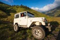 Tourists Jeep for tourist rent at Mount Bromo,The active Mount Bromo is one of the most visited tourist attractions