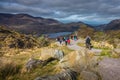 Tourists in the Killarney National Park