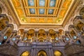 Tourists Library of Congress Stained Glass Ceiling Washington DC