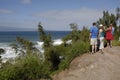 Tourists life on maui island
