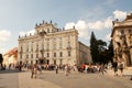 Tourists at Lobkowicz Palace in Prague Castle