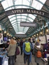 Apple Market in Covent Garden in London Royalty Free Stock Photo