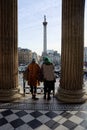 Tourists in London