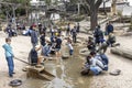 Tourists Looking for Gold in Australia