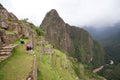 Tourists at Machu Picchu