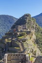 Tourists Machu Picchu ruins Cuzco Peru Royalty Free Stock Photo