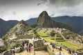 Tourists in Machu Pichu. PerÃÂº. Royalty Free Stock Photo